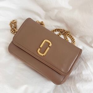 Marc Jacobs The Glam Shot Mini convertible leather crossbody/shoulder bag